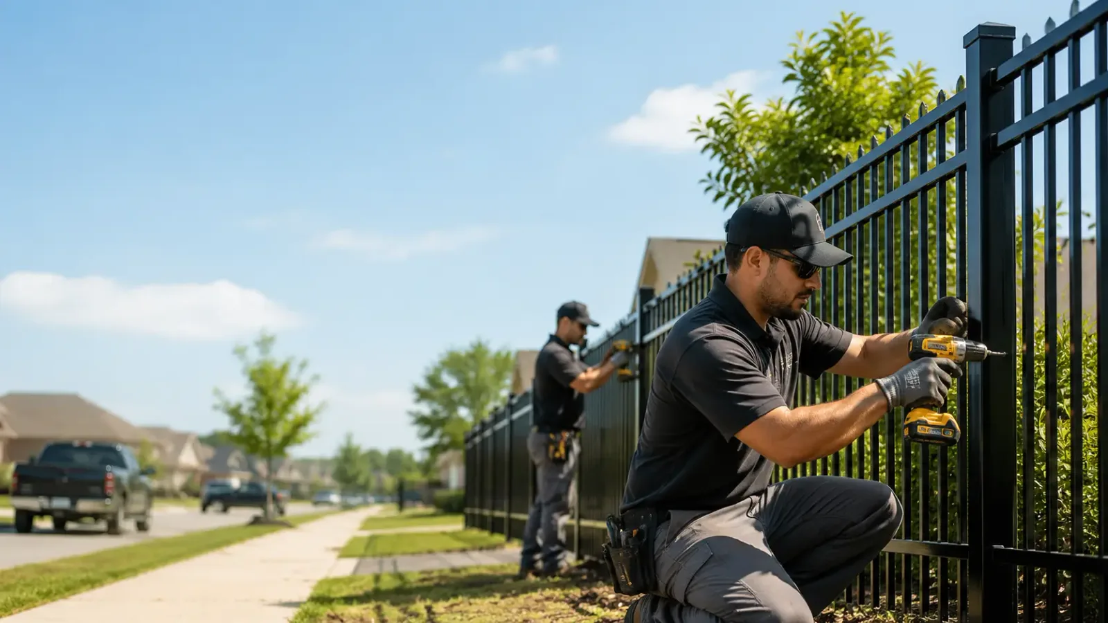 Metal Fence Installation in Morganville, KS